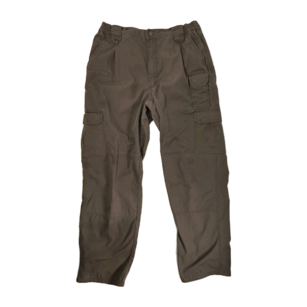 5.11 Tactical Mens Cargo Pants 36X32 Workwear Hiking Taclite Pro Ripstop Brown